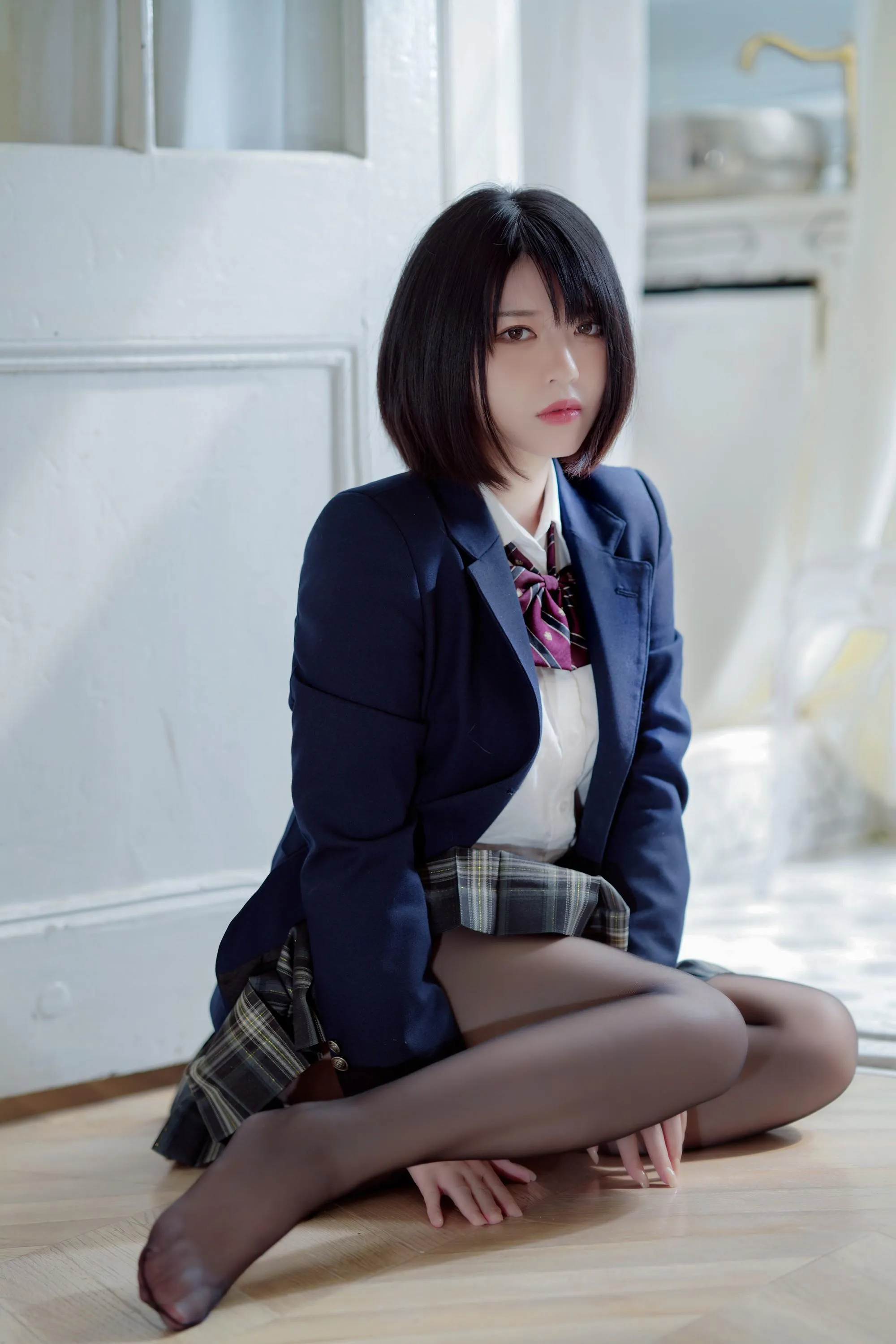 半半子 – NO.46 彼女の制服姿が好き [54P]插图8